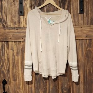 Market and Spruce knit hoodie
